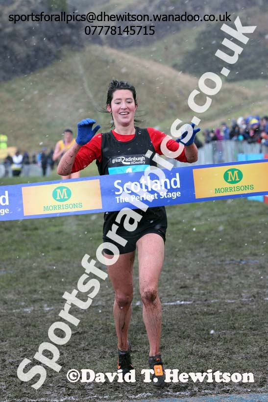 Womens Inter District, Morrisons Great Edinburgh Cross Country. Photo: David T. Hewitson/Sports for All Pics